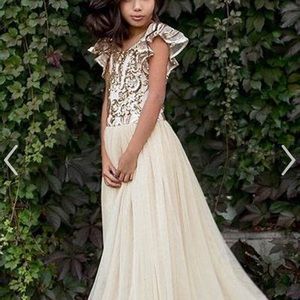 Joyfolie sequin maxi dress size 8